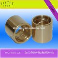 high precise custom brass / bronze / copper threaded pex fitting bush ,pex pipe fitting,threaded connector